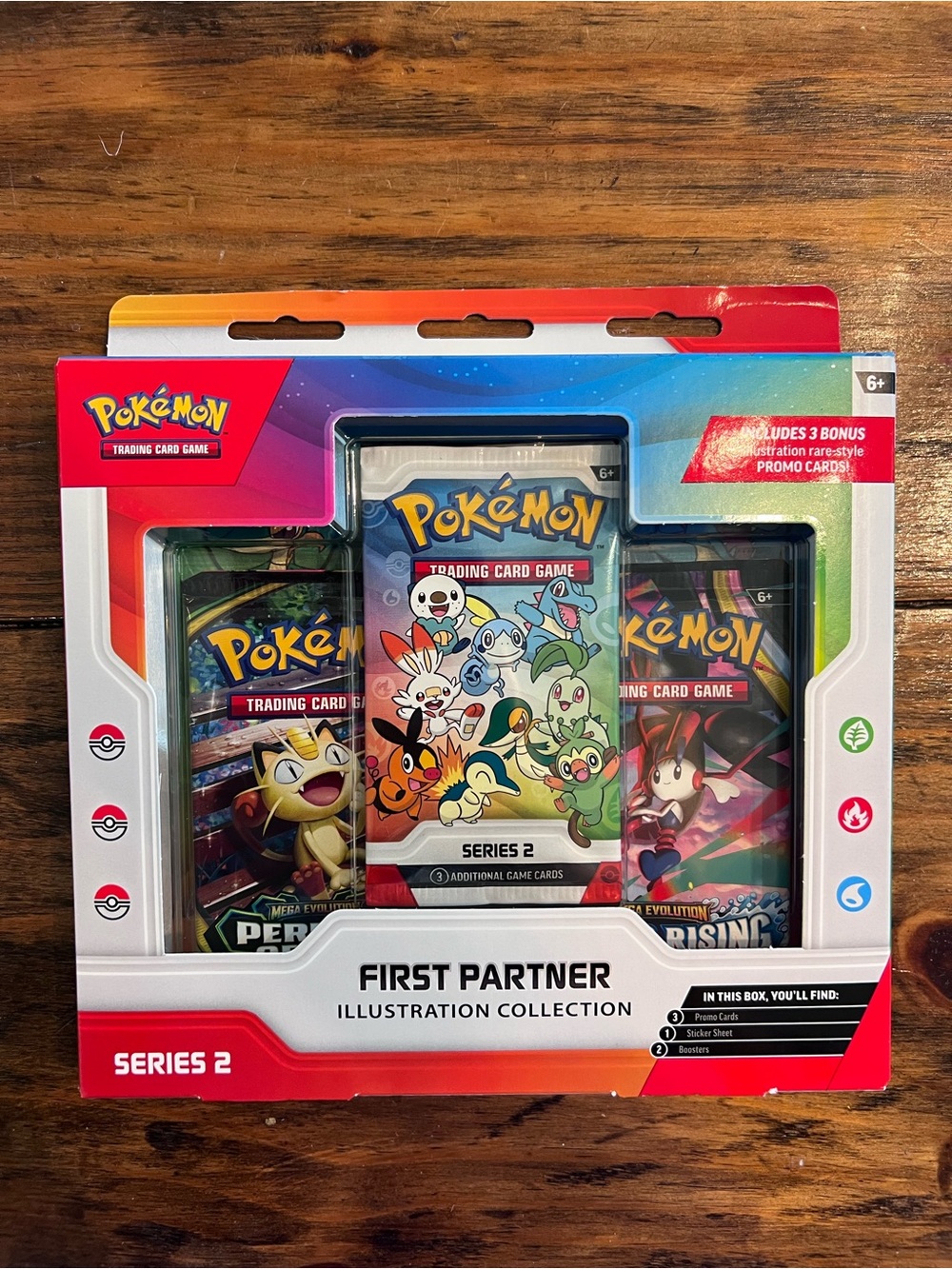 Authentic Sealed/New Pokemon First Partner Illustration Collection Series 2